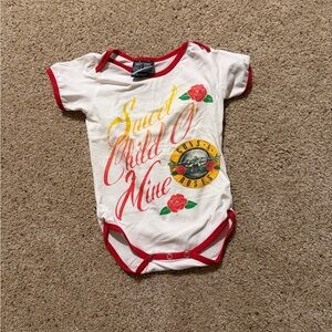 Guns N Roses Sweet Child O' Mine Baby Onesie
